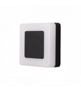 Tune Square Outdoor Modern Wall Lamp Sandy Black Aluminium LED 9W 620Lm 3000K IP65-1