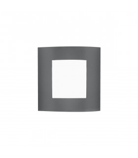Zenith Bathroom Wall Lamp Dark Grey Aluminium White LED E27 IP44-1