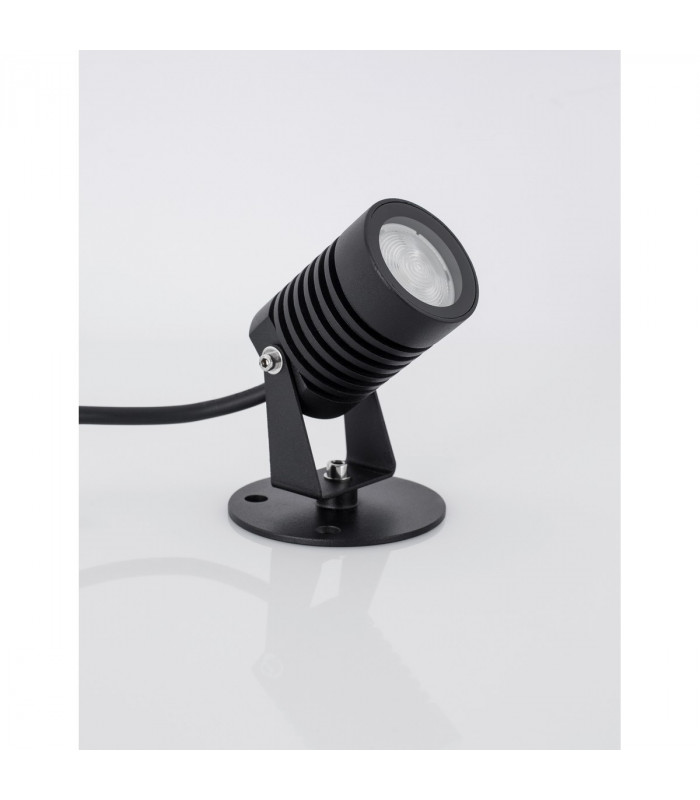 Fend Outdoor Display Light Black Aluminium Glass LED 5W 378Lm 3000K IP65-3