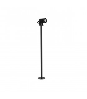 Fend 64cm Outdoor Bollard Black Aluminium Glass LED 5W 378Lm 3000K IP65-1