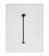 Fend 64cm Outdoor Bollard Black Aluminium Glass LED 5W 378Lm 3000K IP65-3
