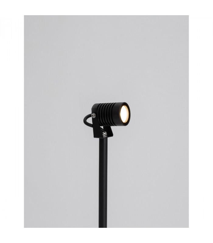 Fend 64cm Outdoor Bollard Black Aluminium Glass LED 5W 378Lm 3000K IP65-5