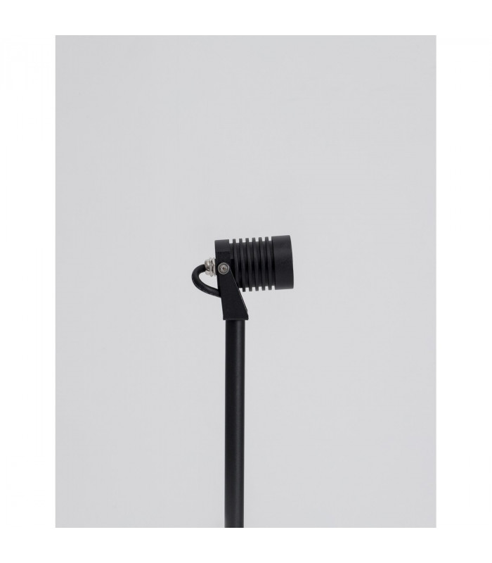 Fend 64cm Outdoor Bollard Black Aluminium Glass LED 5W 378Lm 3000K IP65-6