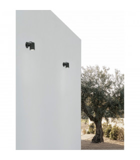 Fend Outdoor Display Light Black Aluminium Glass LED 10W 883Lm 3000K IP65-2