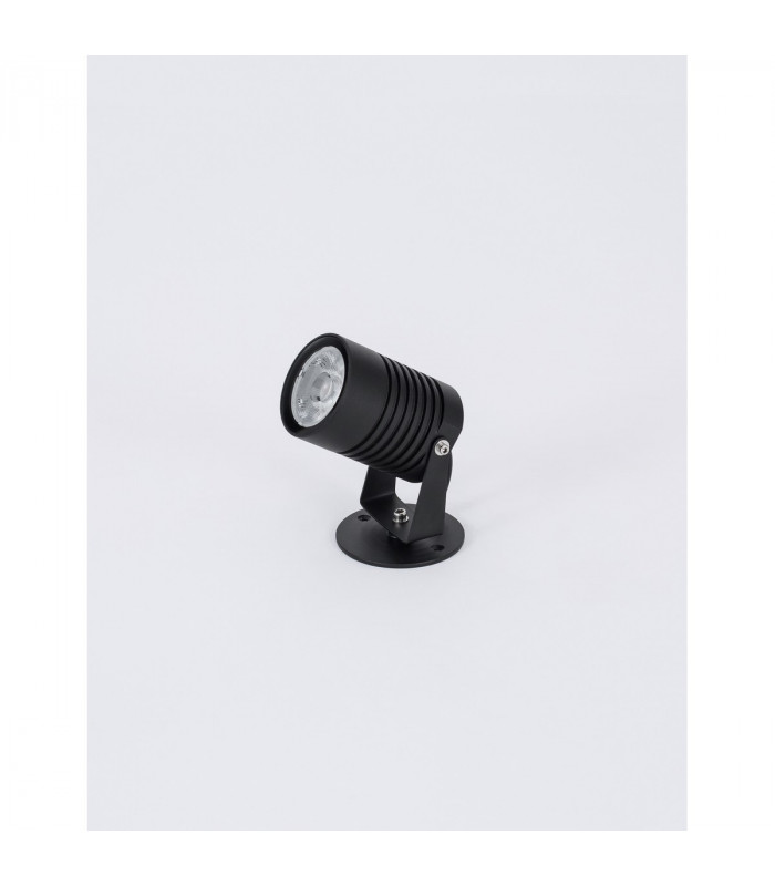 Fend Outdoor Display Light Black Aluminium Glass LED 10W 883Lm 3000K IP65-4