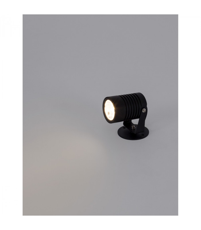 Fend Outdoor Display Light Black Aluminium Glass LED 10W 883Lm 3000K IP65-5