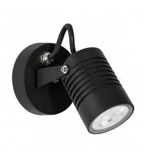 Fend Outdoor Display Light Black Aluminium Glass LED 10W 742Lm 3000K IP65-1
