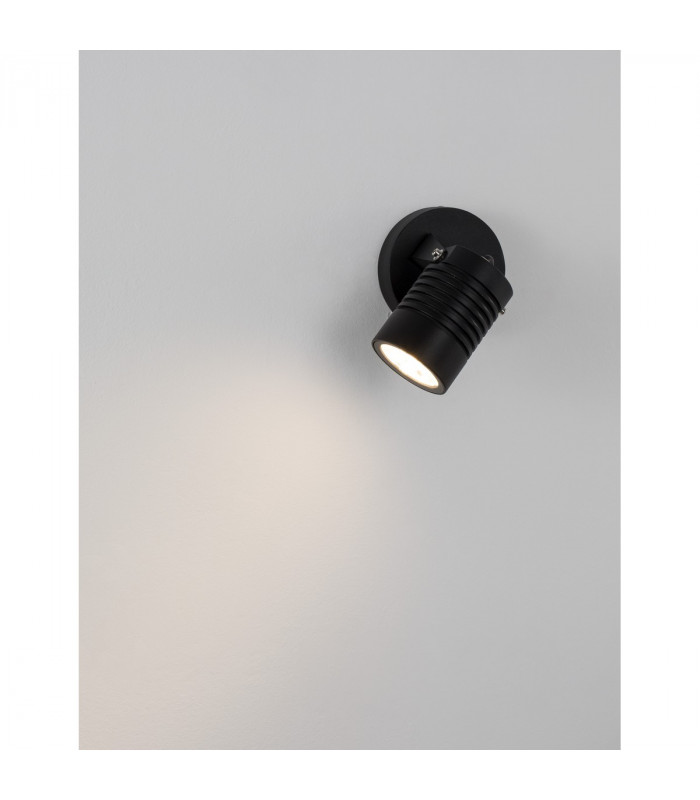 Fend Outdoor Display Light Black Aluminium Glass LED 10W 742Lm 3000K IP65-4
