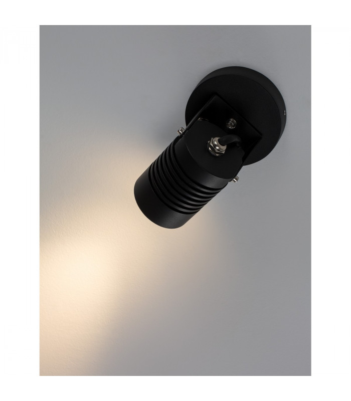 Fend Outdoor Display Light Black Aluminium Glass LED 10W 742Lm 3000K IP65-6