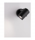 Kimiko Wall Mounted Outdoor Display Light Black Aluminium Clear Glass LED GU10 1x10W IP54-2