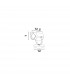 Kimiko Wall Mounted Outdoor Display Light Black Aluminium Clear Glass LED GU10 1x10W IP54-5