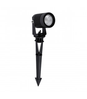 Stake 33cm Outdoor Spike Black Aluminium Glass LED 5W 378Lm 3000K IP65-1