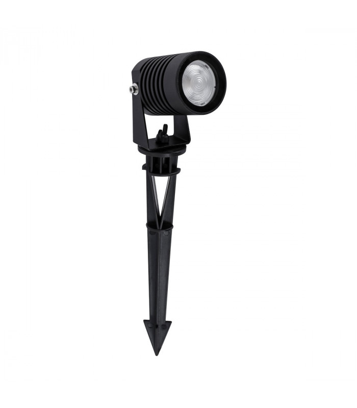 Stake 33cm Outdoor Spike Black Aluminium Glass LED 5W 378Lm 3000K IP65-1