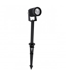 Stake 45cm Outdoor Spike Black Aluminium Glass LED 5W 378Lm 3000K IP65-1