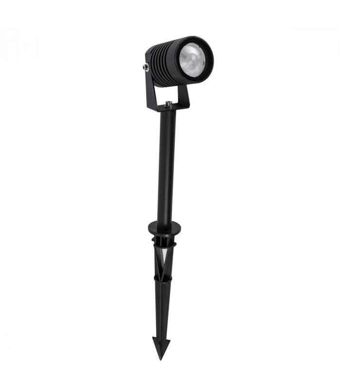 Stake 45cm Outdoor Spike Black Aluminium Glass LED 5W 378Lm 3000K IP65-1