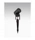 Vida Outdoor Spike Black Aluminium Clear Glass LED GU10 1x10W IP65-1