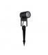 Vida Outdoor Spike Black Aluminium Clear Glass LED GU10 1x10W IP65-2