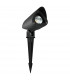 Inside Outdoor Spike Sandy Black Aluminium Glass LED 3W 295Lm 3000K IP65-1