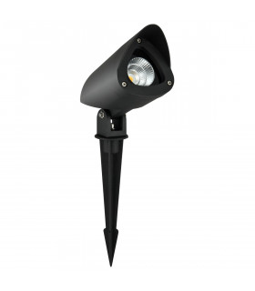 Inside Outdoor Spike Sandy Black Aluminium Glass LED 3W 295Lm 3000K IP65-1