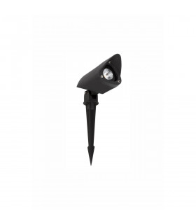 Inside Outdoor Spike Sandy Black Aluminium Glass LED 7W 420Lm 3000K IP65-1