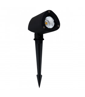 Inside Outdoor Spike Sandy Black Aluminium Glass LED 7W 578Lm 3000K IP65-1