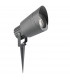 Inside 80cm Outdoor Spike Dark Grey Aluminium Glass LED GU10 1x7W IP54-1