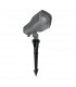 Inside 36cm Outdoor Spike Dark Grey Aluminium Glass LED GU10 1x7W IP54-1
