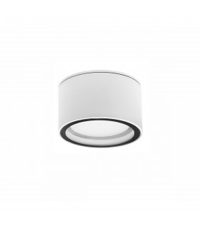 Focus Surface Mounted Downlight Sandy White Aluminium Glass Gx53 7W 423Lm 3000K IP54-1