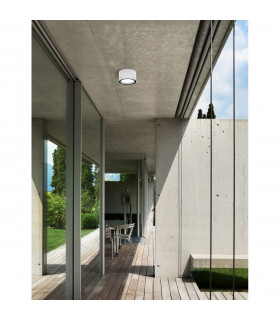 Focus Surface Mounted Downlight Sandy White Aluminium Glass Gx53 7W 423Lm 3000K IP54-2