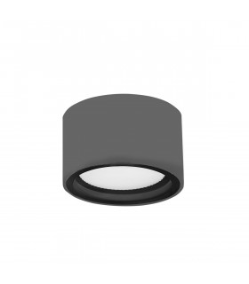 Focus Surface Mounted Downlight Dark Grey Aluminium Glass Gx53 7W 423Lm 3000K IP54-1
