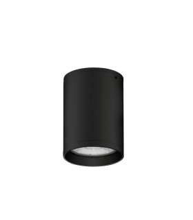 Dara Surface Mounted Downlight Black Aluminium Glass LED 9W 579Lm 3000K IP54-1