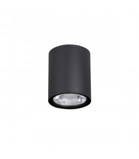 Ceci Surface Mounted Downlight Sandy Black Aluminium Glass Osram LED 6W 520Lm 3000K IP65-1