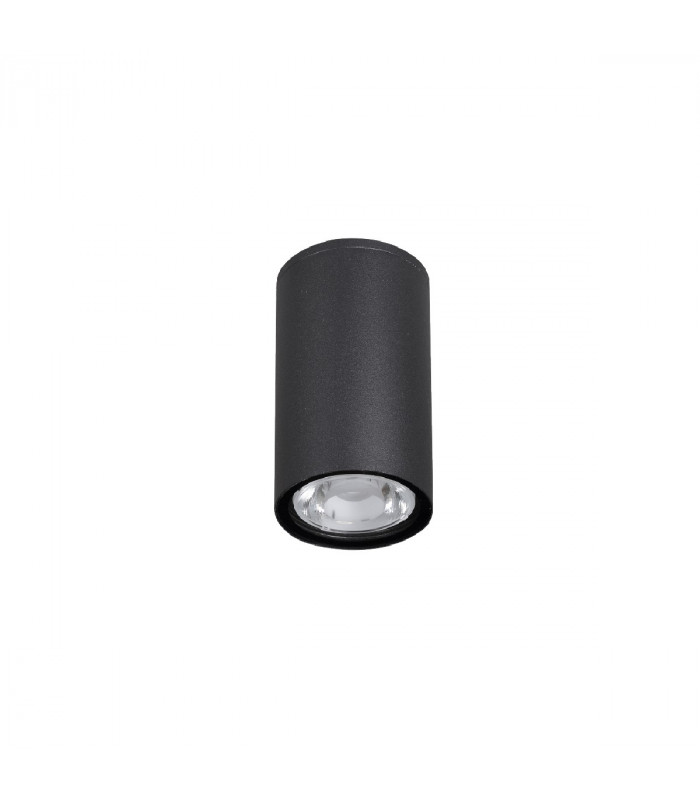 Ceci Surface Mounted Downlight Sandy Black Aluminium Glass Osram LED 3W 230Lm 3000K IP65-1