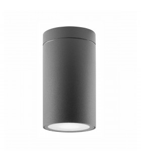 Cerise Surface Mounted Downlight Dark Grey Aluminium Glass LED GU10 1x7W IP54-1