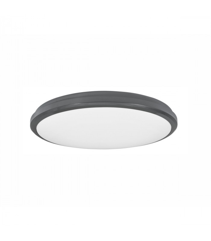 Tommy Outdoor Flush Dark Grey ABS LED 25W 37280Lm 3000K IP54 AC Driver Included-1