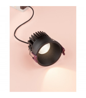 Blade Recessed Downlight Black Aluminium LED 12W 720Lm 3000K IP65-1