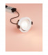 Blade 9cm Recessed Downlight White Aluminium LED 12W 720Lm 3000K IP65-2