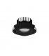 Blade 9cm Recessed Downlight Black Aluminium LED 12W 720Lm 3000K IP65-1