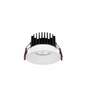 Blade 8.5cm Recessed Downlight White Aluminium LED 12W 720Lm 3000K IP65-1