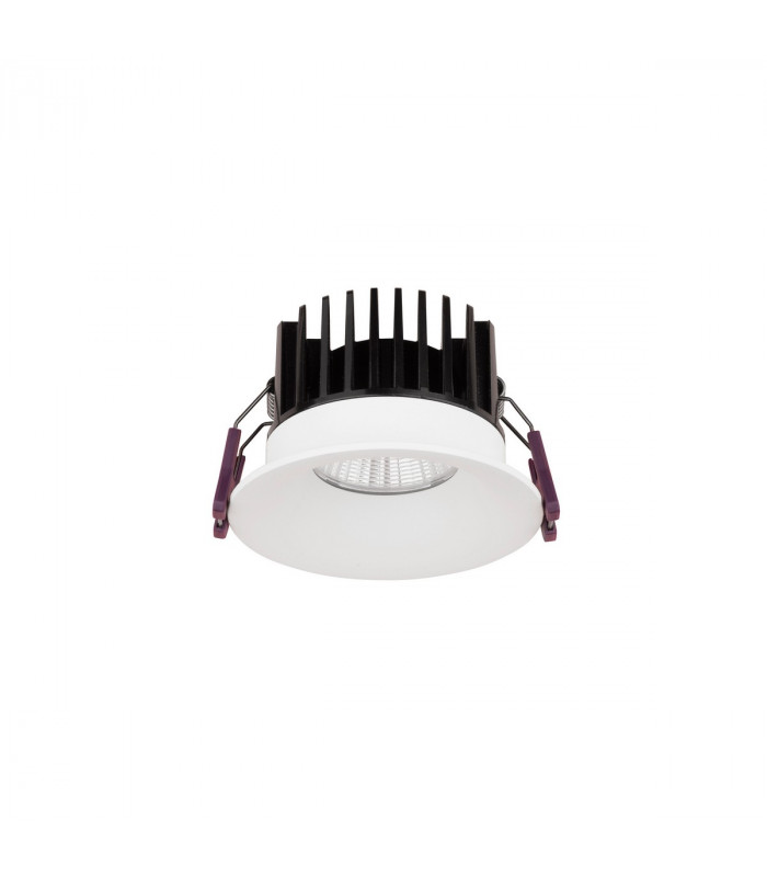 Blade 8.5cm Recessed Downlight White Aluminium LED 12W 720Lm 3000K IP65-1