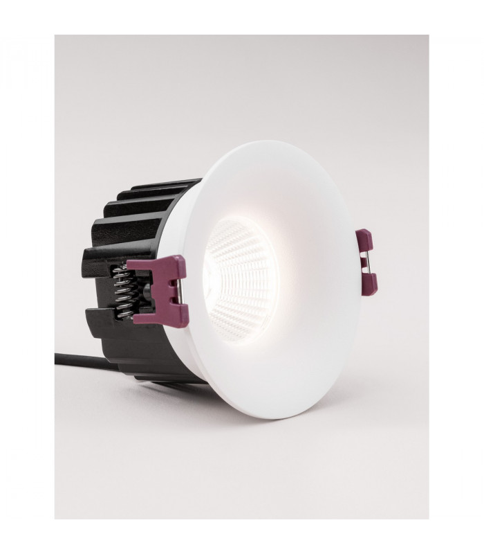 Blade 8.5cm Recessed Downlight White Aluminium LED 12W 720Lm 3000K IP65-5