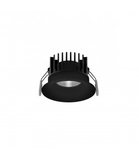 Blade 8.5cm Recessed Downlight Black Aluminium LED 12W 720Lm 3000K IP65-1