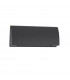 Liv Outdoor Flush Wall Lamp Dark Grey Aluminium Glass LED 3.5W 245Lm 3000K IP54-1