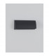 Liv Outdoor Flush Wall Lamp Dark Grey Aluminium Glass LED 3.5W 245Lm 3000K IP54-4