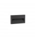 Rio Outdoor Flush Wall Lamp Anthracite Aluminium Clear Glass LED 6W 122.31Lm 3000K IP65-1