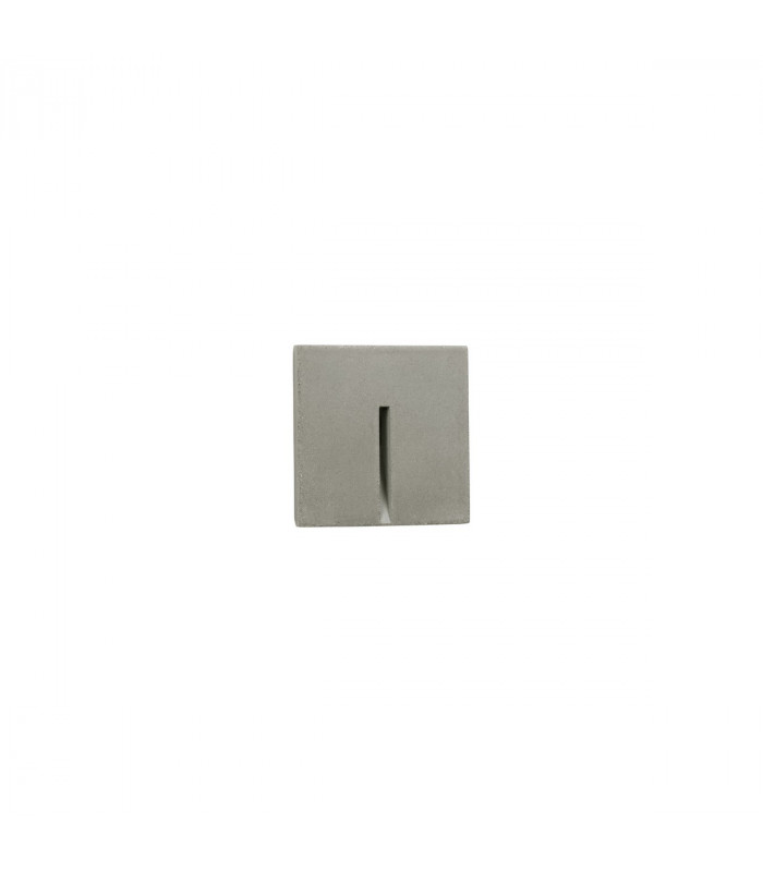 Finlo II Outdoor Flush Wall Lamp Grey Concrete IP65-2