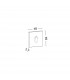 Finlo III Outdoor Flush Wall Lamp Grey Concrete IP65-5