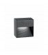 Krypton Outdoor Flush Wall Lamp Dark Grey Aluminium LED 3W 270Lm 3000K IP54-1