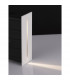 Aizen Outdoor Recessed Wall Lamp White Aluminium Clear Glass LED 3W 16Lm 3000K 600mA IP54-3