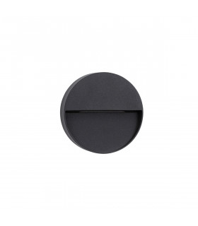 Arne Outdoor Flush Wall Lamp Anthracite Aluminium LED 1.5W 39Lm 3000K IP54-1